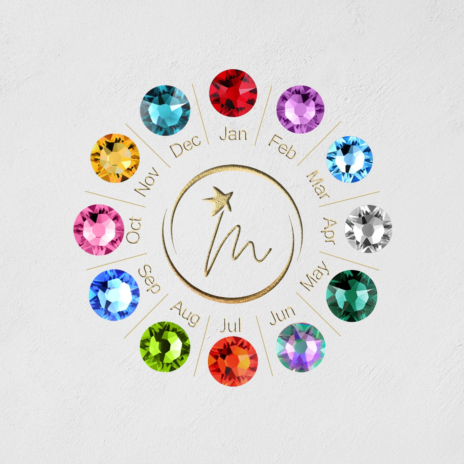 Dora - Personalised Birthstone Bracelet